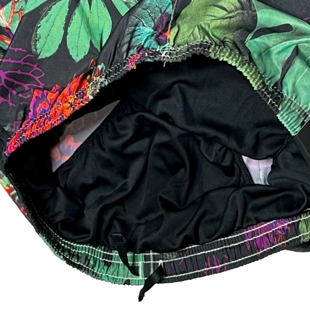 Nike Girls Small Running Shorts Floral Multi Color Dri-Fit NWT 102025 - Picture 5 of 10
